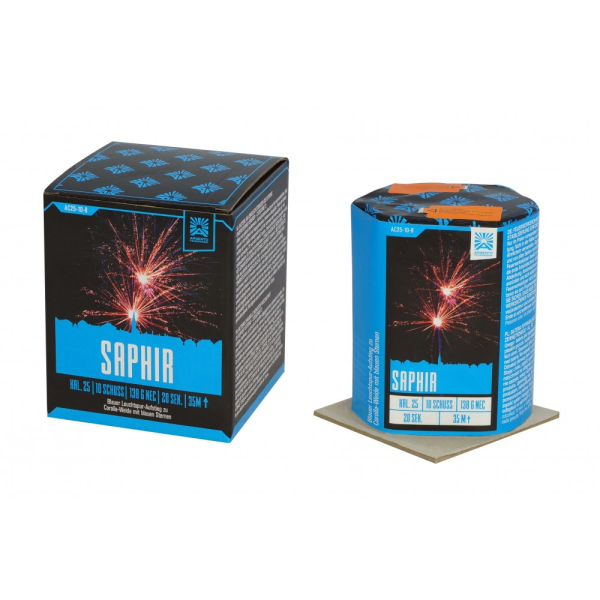 Saphir, 10 Schuss